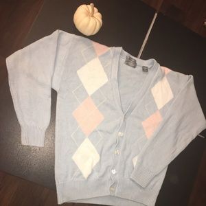 Cotton collection light blue sweater